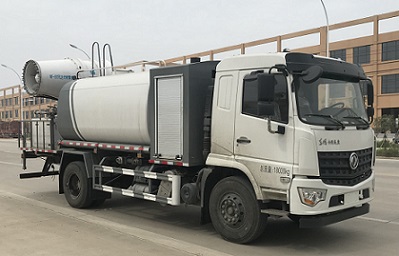 國(guó)六東風(fēng)專用底盤(pán)多功能抑塵車