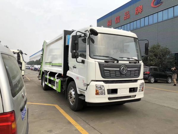 國(guó)六東風(fēng)天錦14方壓縮垃圾車